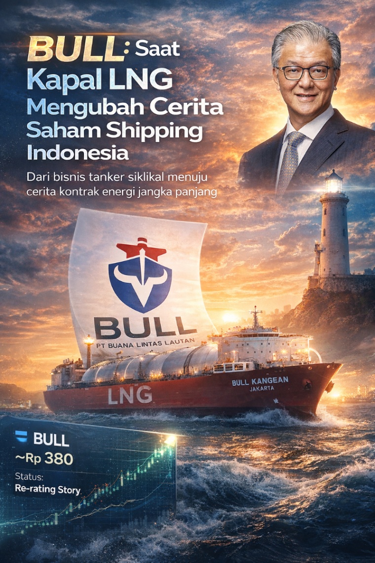 Saham BULL: Dari Shipping Siklikal ke Infrastruktur Energi – Peluang & Tantangan di 2026